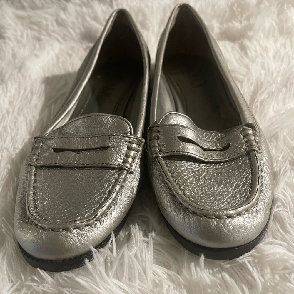 LAUREN RALPH LAUREN Silver Women's Loafers